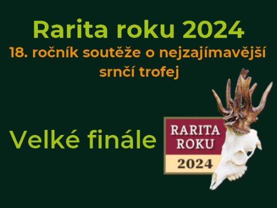 Velké finále soutěže Rarita roku 2024